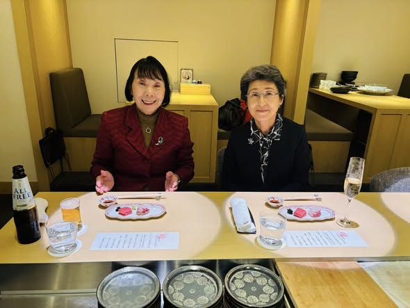 【東京都中央区「銀座 結絆」で秋山千枝子先生とランチ 〜心を合わせる、新年の誓い〜】 【東京都中央区「銀座 結絆」で秋山千枝子先生とランチ 〜心を合わせる、新年の誓い〜】